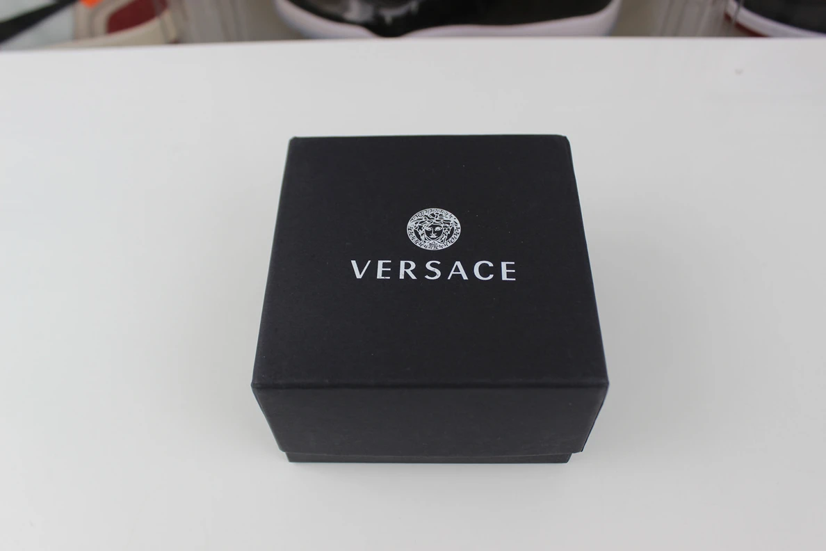 Versace LOGO Hoop Earrings SportInspired 3576
