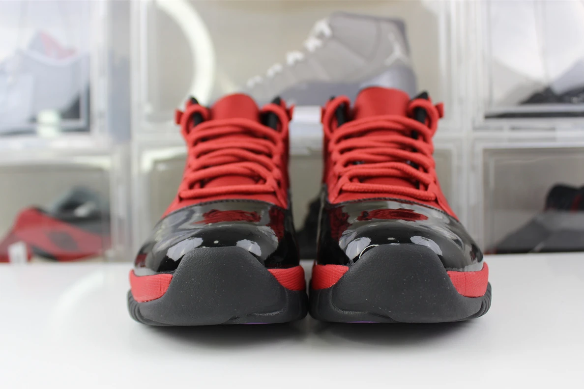 WellDesigned 1645 Air Jordan 11 Retro Red Black 1039