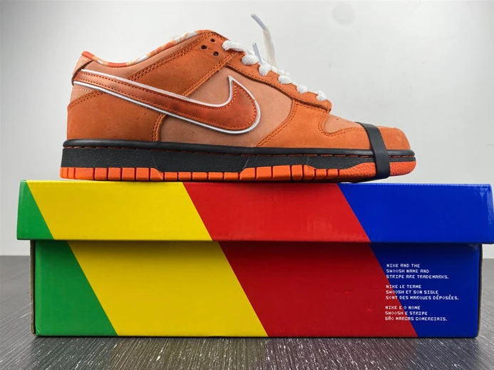 WellDesigned 3270 Nike SB Dunk Low Concepts Orange Lobster FD8776- 1825