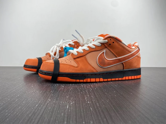 WellDesigned 3270 Nike SB Dunk Low Concepts Orange Lobster FD8776- 1825