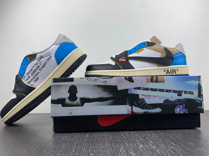 WellDesigned 3529 OFF-WHITE x Air Jordan 1 OW CZ0790- 629