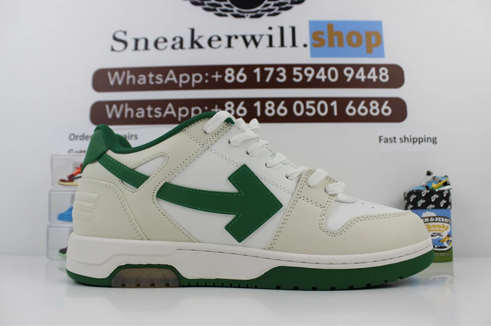 WellDesigned 3934 Off-White Out Of Office White Green 2315
