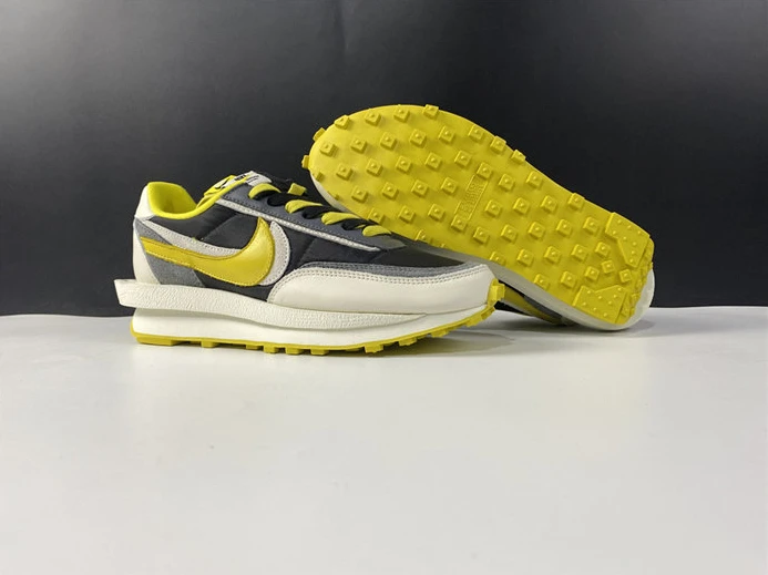 WellDesigned 4213 Nike LD Waffle sacai Undercover Black Bright Citron 2704