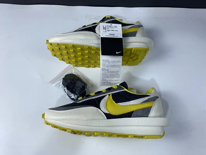 WellDesigned 4213 Nike LD Waffle sacai Undercover Black Bright Citron 2704