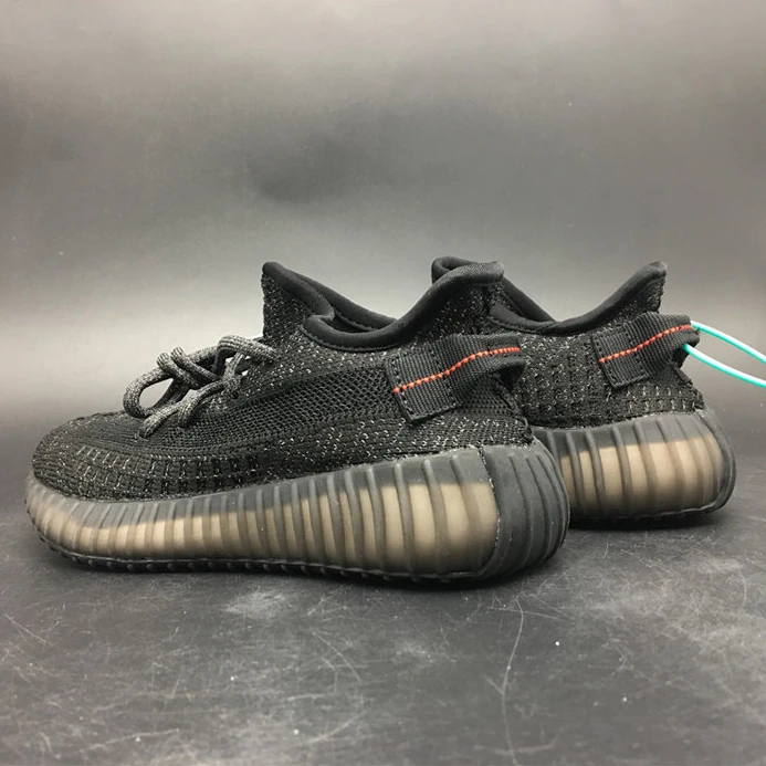 WellDesigned 5448 adidas Yeezy Boost 350 V2 Static Black (Reflective) FU 2942