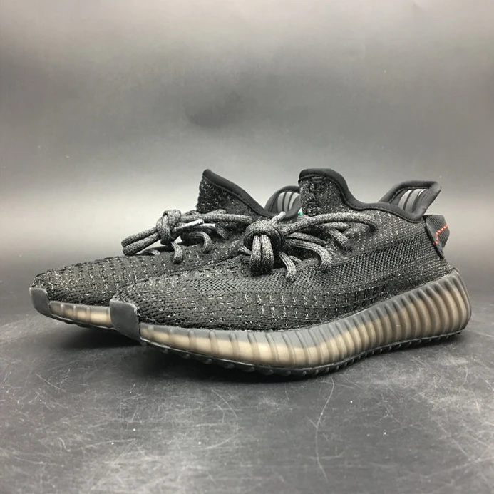 WellDesigned 5448 adidas Yeezy Boost 350 V2 Static Black (Reflective) FU 2942