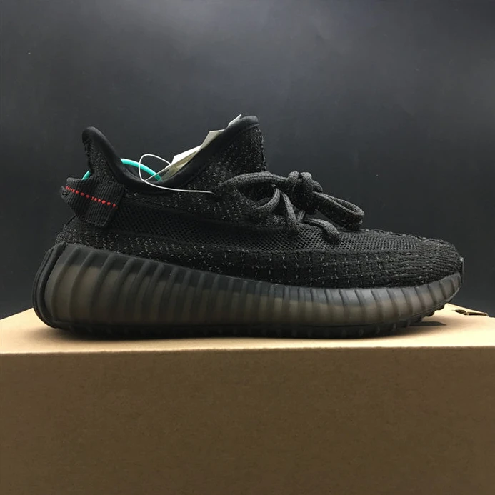 WellDesigned 5448 adidas Yeezy Boost 350 V2 Static Black (Reflective) FU 2942