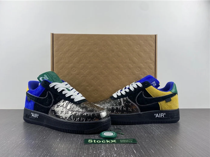 WellDesigned 8411 Louis Vuitton x Nike Air Force 1 Low 1A9VCH 2419