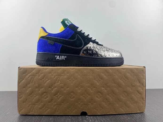 WellDesigned 8411 Louis Vuitton x Nike Air Force 1 Low 1A9VCH 2419