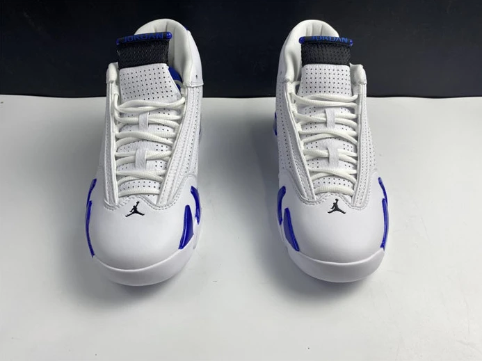 WellDesigned Jordan 14 Retro White Hyper Royal 487471-104 1188