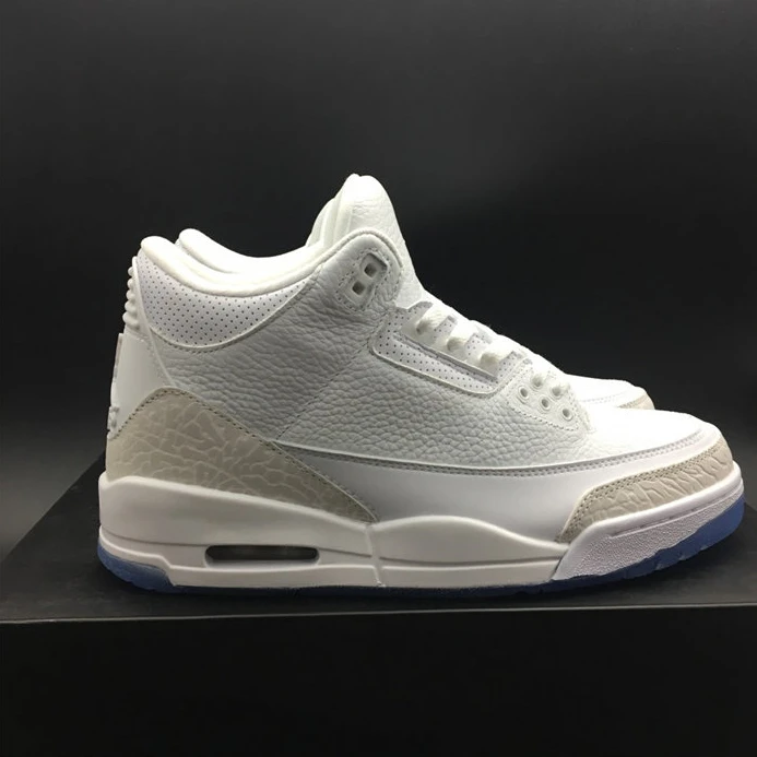 WellDesigned Jordan3 Retro Pure White 136064-111 780