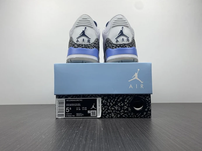 WellDesigned Jordan3 UNC CT8532-104 748