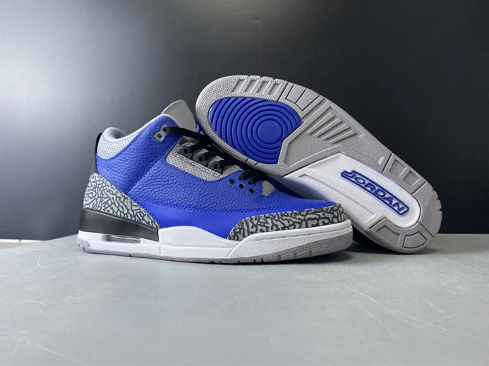 WellDesigned Jordan3 Varsity Royal Cement CT8532-400 758