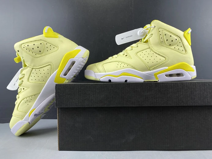 WellDesigned Jordan6 Dynamic Yellow Floral 543390-800 1009