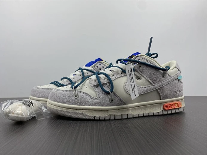 WellDesigned Nike Dunk Low Off-White Lot 16 DJ0950-111 2361