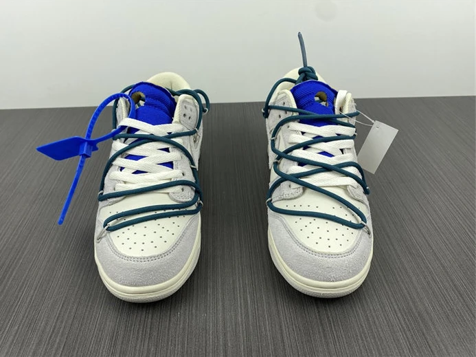 WellDesigned Nike Dunk Low Off-White Lot 16 DJ0950-111 2361