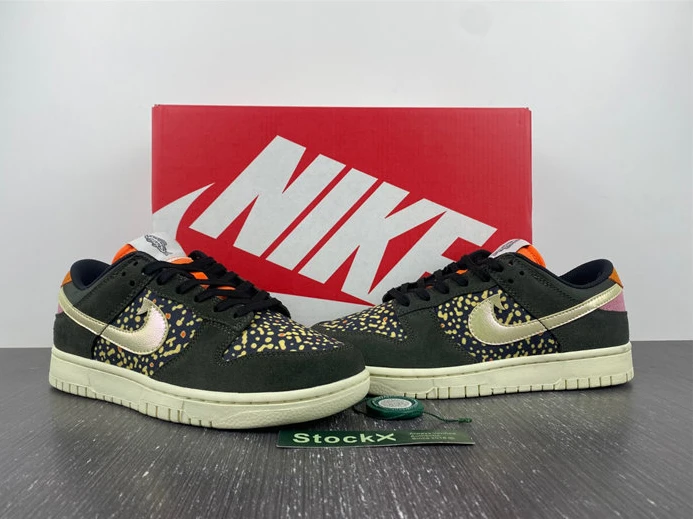 WellDesigned Nike Dunk Low Rainbow Trout FH7523 300 1834