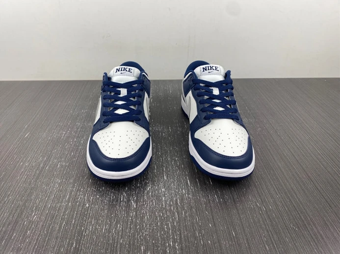 WellDesigned Nike Dunk Low Summit White Midnight Navy FD9749-400 1757