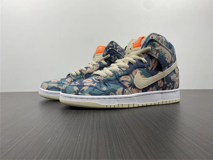 WellDesigned Nike SB Dunk High Hawaii CZ2232-300 2050