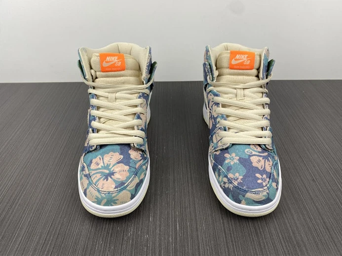 WellDesigned Nike SB Dunk High Hawaii CZ2232-300 2050