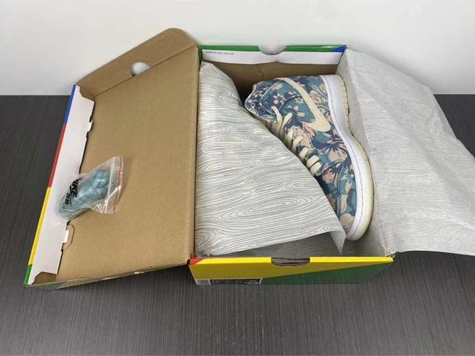 WellDesigned Nike SB Dunk High Hawaii CZ2232-300 2050