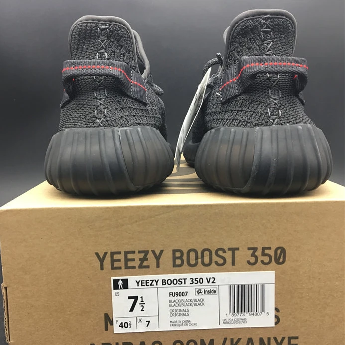 adidas Yeezy Boost 350 V2 Static Black (Reflective) FU9007 Affordable 2930