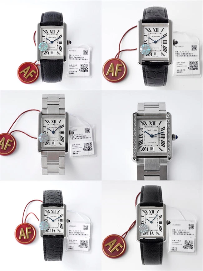 Tailored AF Cartier tank machinery 5874