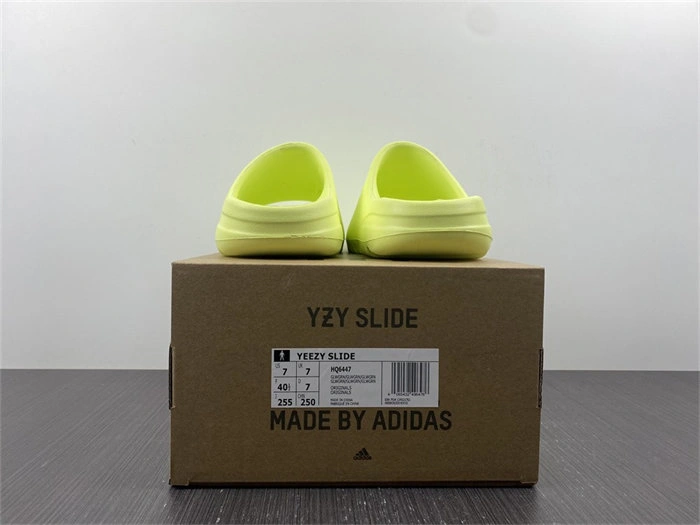 TopPick Adidas Yeezy Slide Glow Green HQ 5397