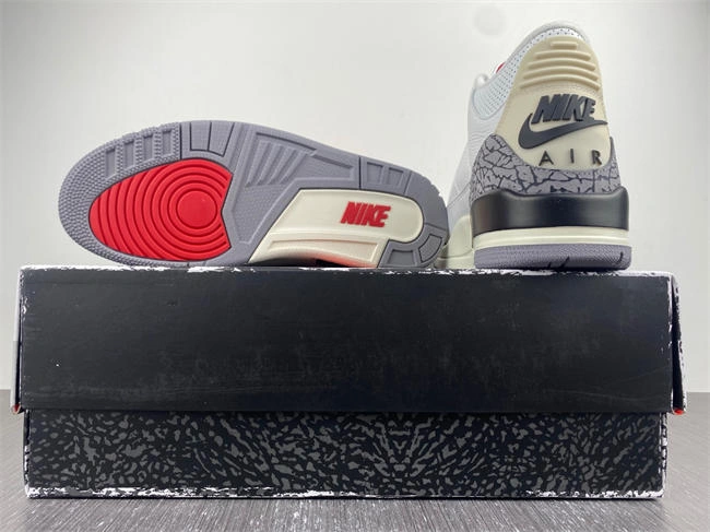 Rep ladies REP Cozy Air Jordan 3 White Cement Reimagined Shoes 2023  DN3707- 3798