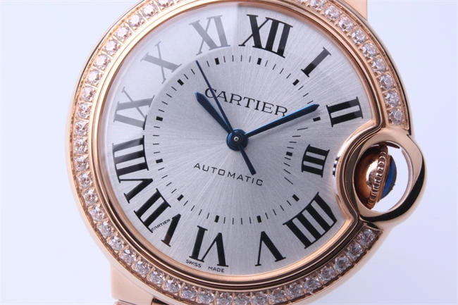 Cheap CARTIER 3K Blue balloon 33mm NH076 Elegant 5909
