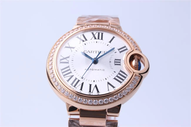 Cheap CARTIER 3K Blue balloon 33mm NH076 Elegant 5909