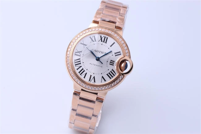 Cheap CARTIER 3K Blue balloon 33mm NH076 Elegant 5909