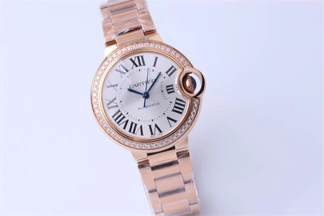 Cheap CARTIER 3K Blue balloon 33mm NH076 Elegant 5909
