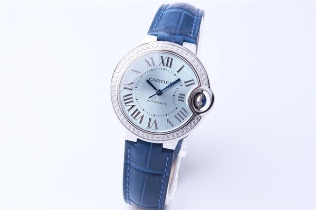 Affordable Palace CARTIER 3K Blue balloon 33mm NH076 Versatile 5895