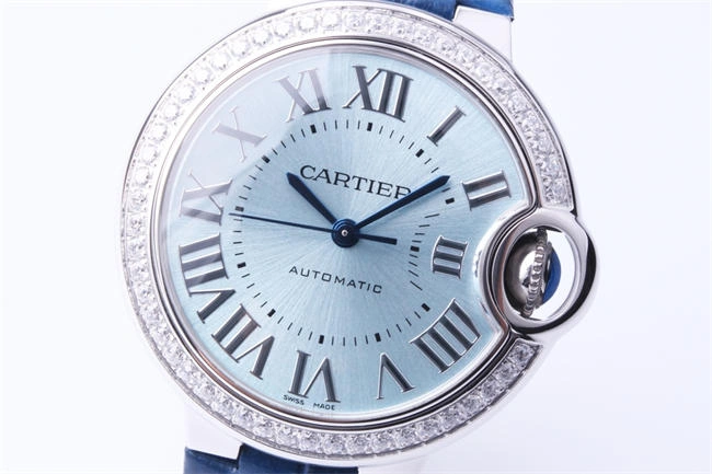 Affordable Palace CARTIER 3K Blue balloon 33mm NH076 Versatile 5895