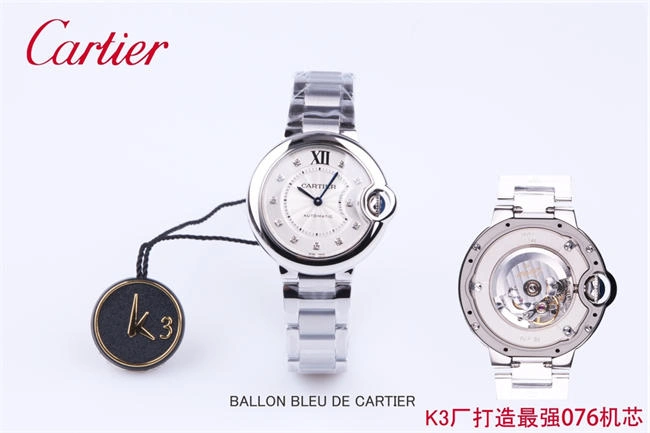 Cheap BestValue CARTIER 3K Blue balloon 33mm NH076 5894