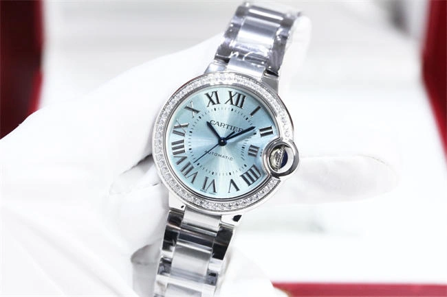 Cheap Refined CARTIER 3K Blue balloon 33mm NH076 5887