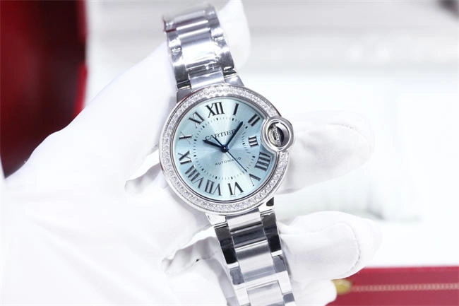 Cheap Refined CARTIER 3K Blue balloon 33mm NH076 5887