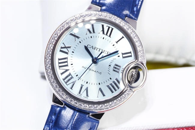 Rep CARTIER 3K Blue balloon 33mm NH076 Elegant 5881