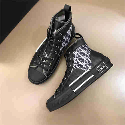 Rep Husky DR B23 OBLIQUE HIGH TOP SNEAKER BLACK Stretchable 1172