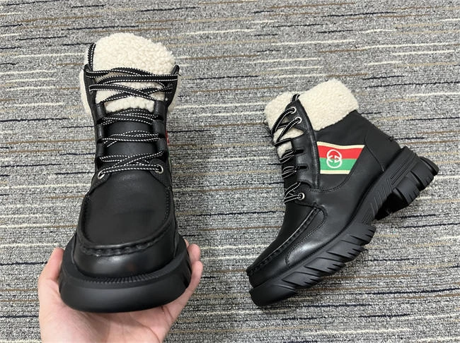 One Kick Gucci Boot Women Breathable 516
