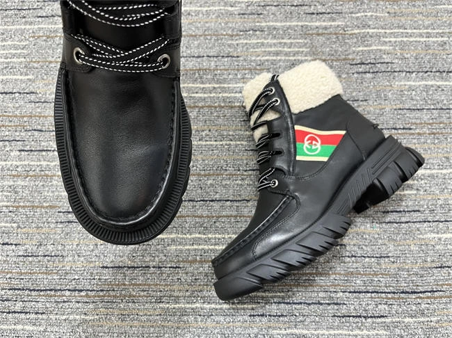 One Kick Gucci Boot Women Breathable 516
