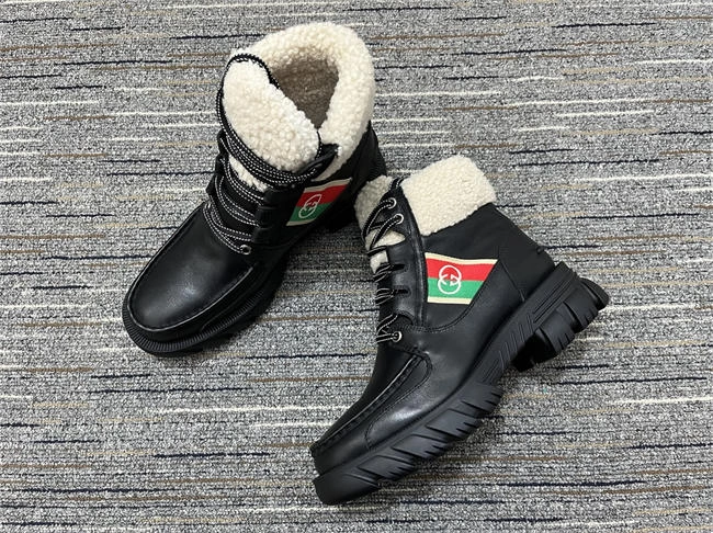 One Kick Gucci Boot Women Breathable 516