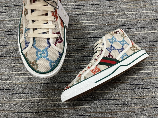 Vibrant Gucci High Top Sneaker 221