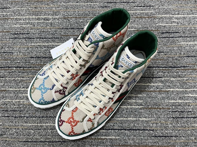 Vibrant Gucci High Top Sneaker 221
