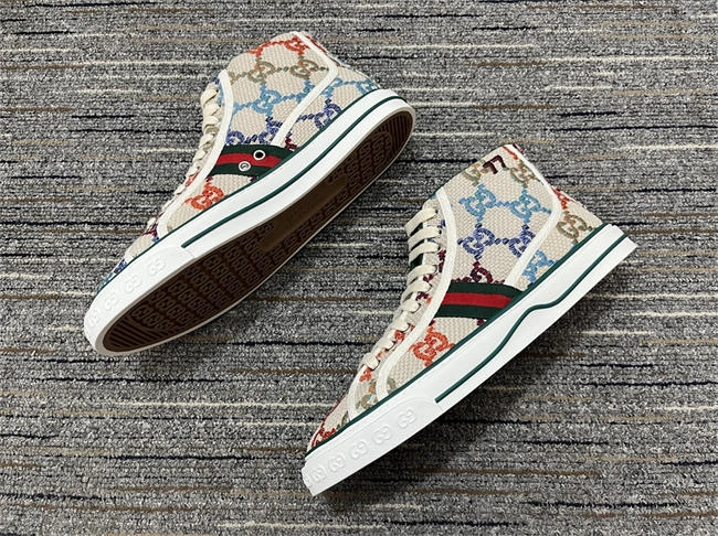 Vibrant Gucci High Top Sneaker 221