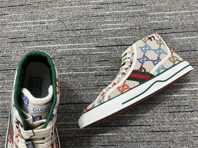 Vibrant Gucci High Top Sneaker 221