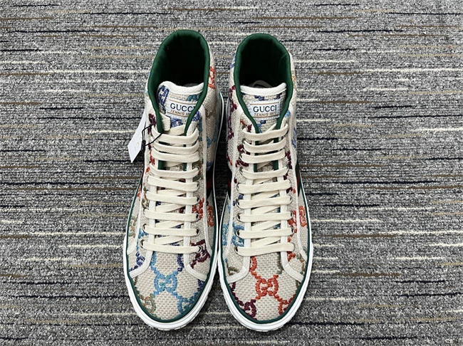 Vibrant Gucci High Top Sneaker 221