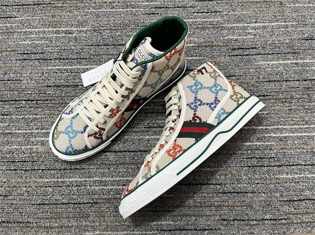 Vibrant Gucci High Top Sneaker 221