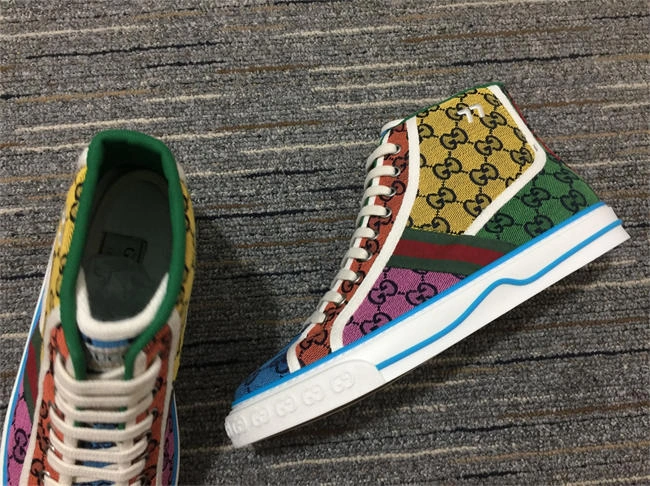 One Kick TimelessDesign Gucci High Top Sneaker 202